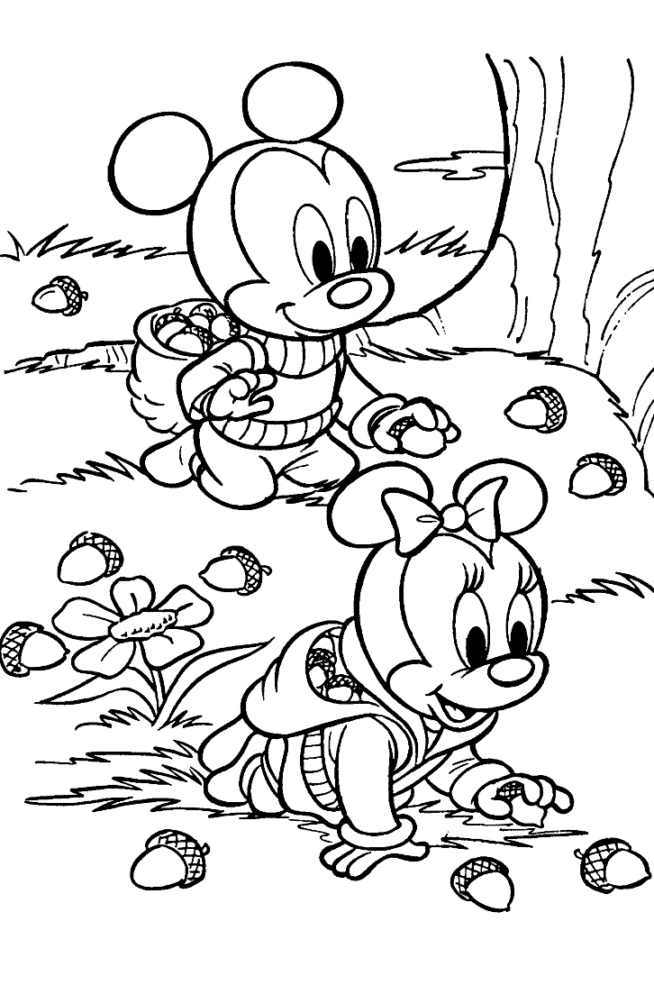 coloriage de l automne 04