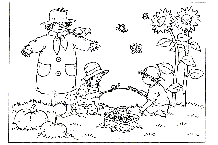 coloriage de l automne 06