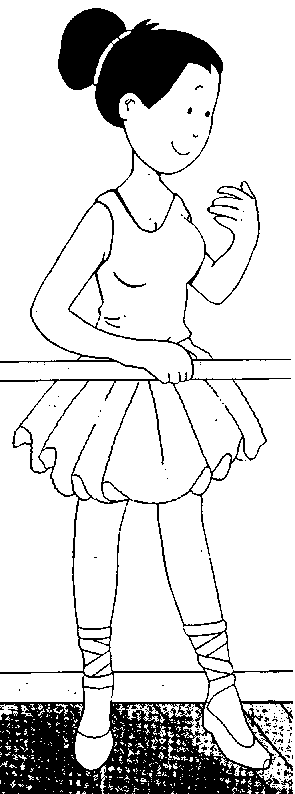coloriage danseuse ballerine 19