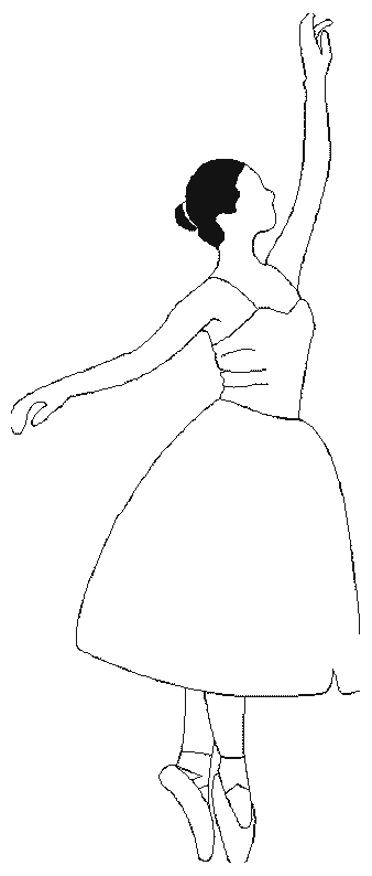 coloriage danseuse ballerine 20