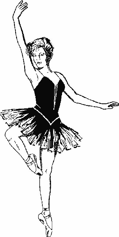 coloriage danseuse ballerine 21