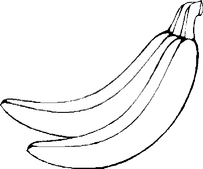 coloriage banane 05