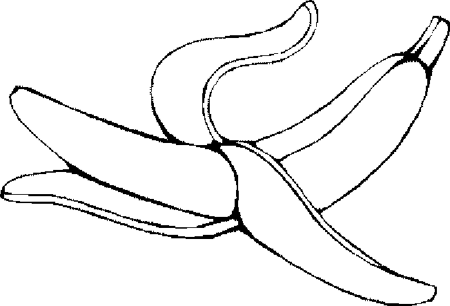 coloriage banane 06