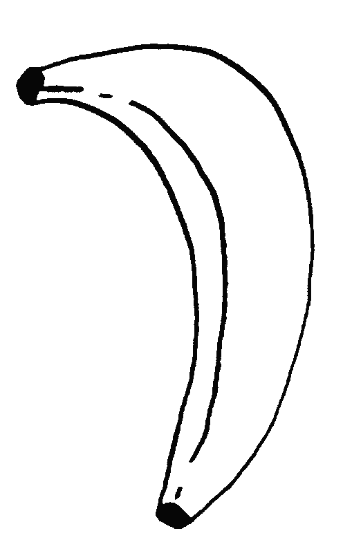 coloriage banane 10