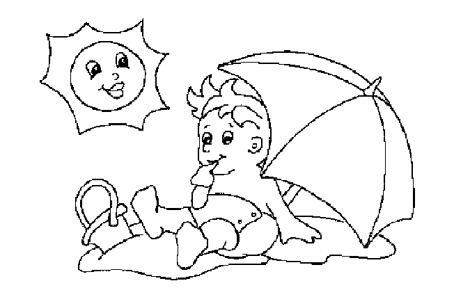 coloriage bebe 13