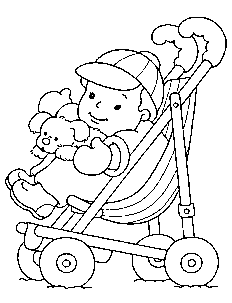 coloriage bebe 25