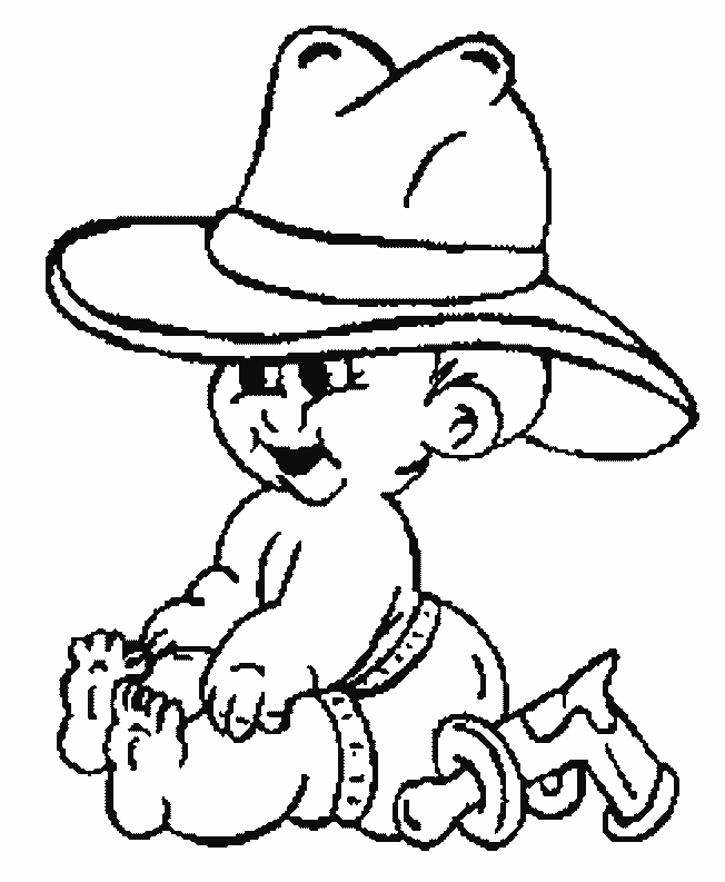 coloriage bebe 30  Coloriage en ligne gratuit pour enfant