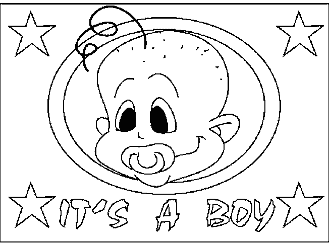 coloriage bebe 39