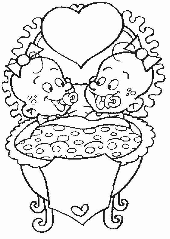 coloriage bebe 45