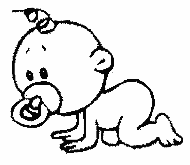 coloriage bebe 51