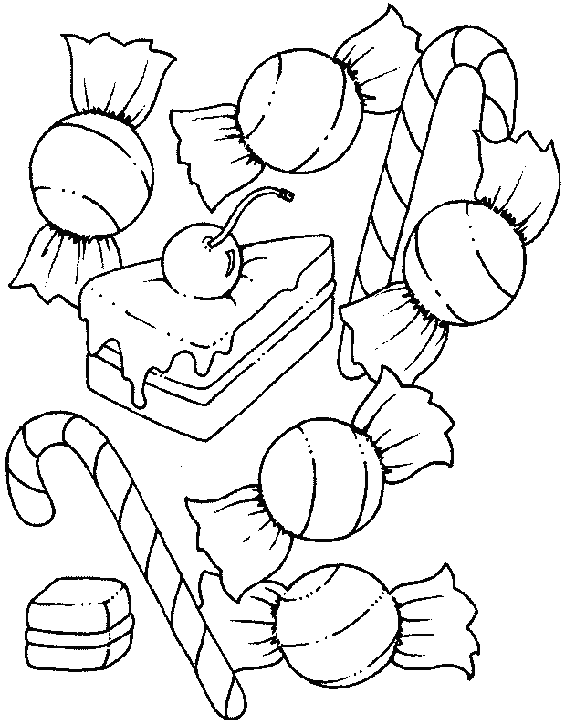 coloriage bonbon 05