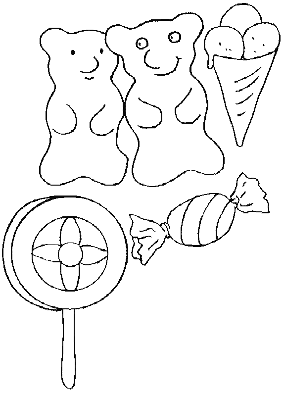 coloriage bonbon 07