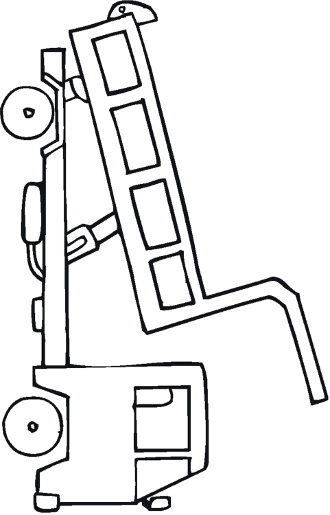 coloriage camion 08