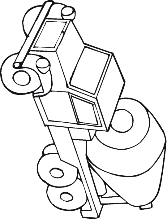 coloriage camion 11  Coloriage en ligne gratuit pour enfant