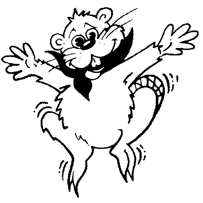 coloriage castor 03
