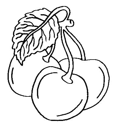 coloriage cerise 13
