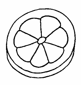 coloriage citron 02