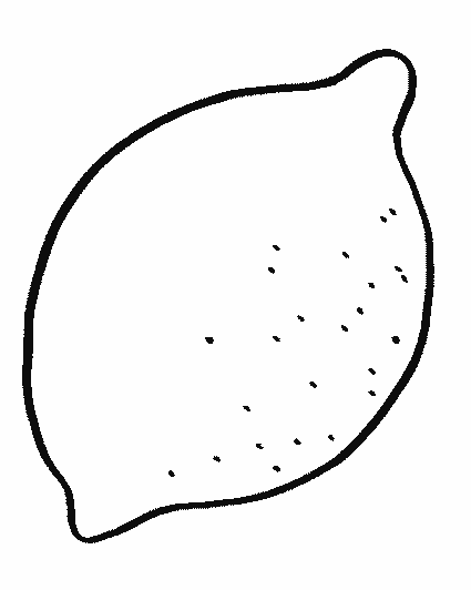 coloriage citron 12
