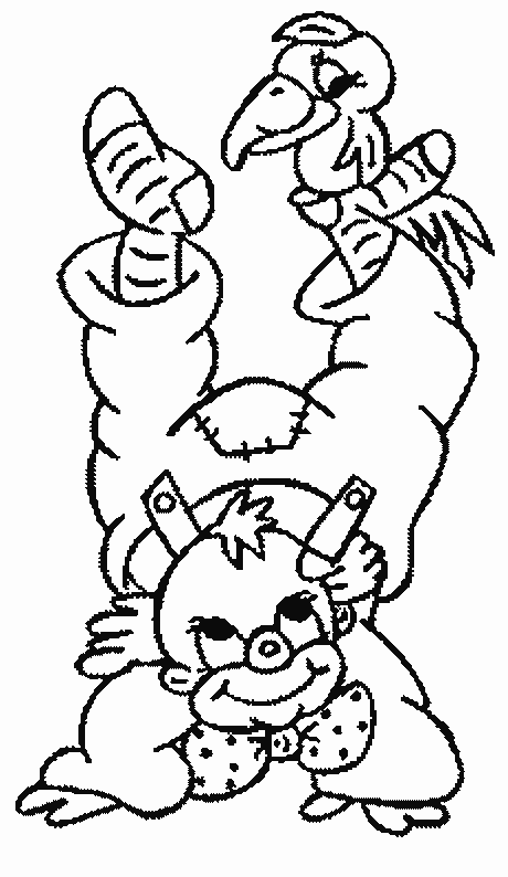 coloriage clown 17
