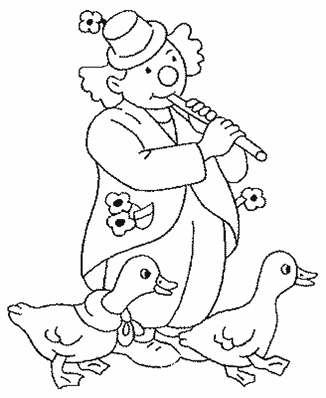 coloriage clown 22