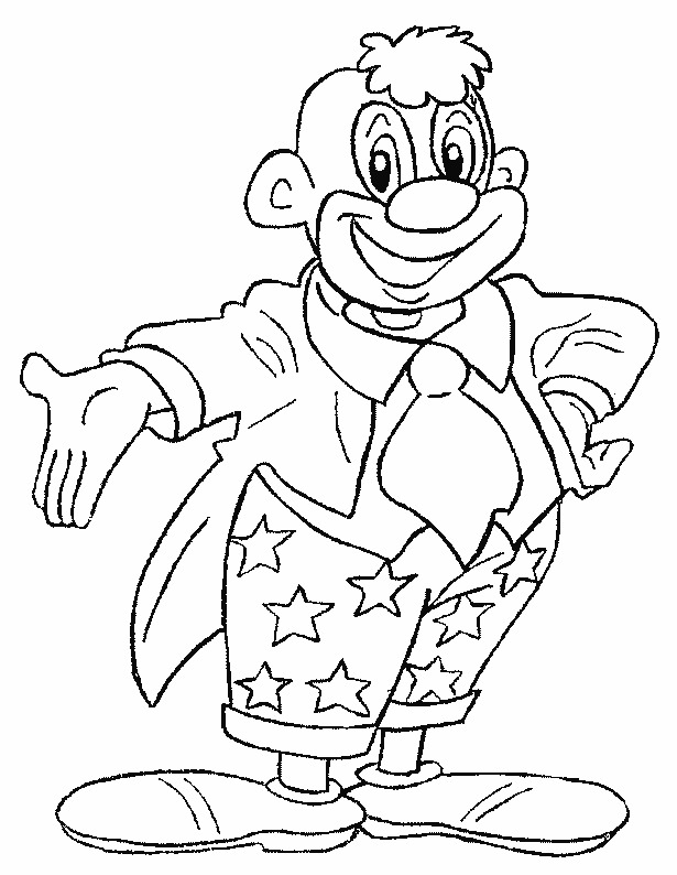 coloriage clown 33