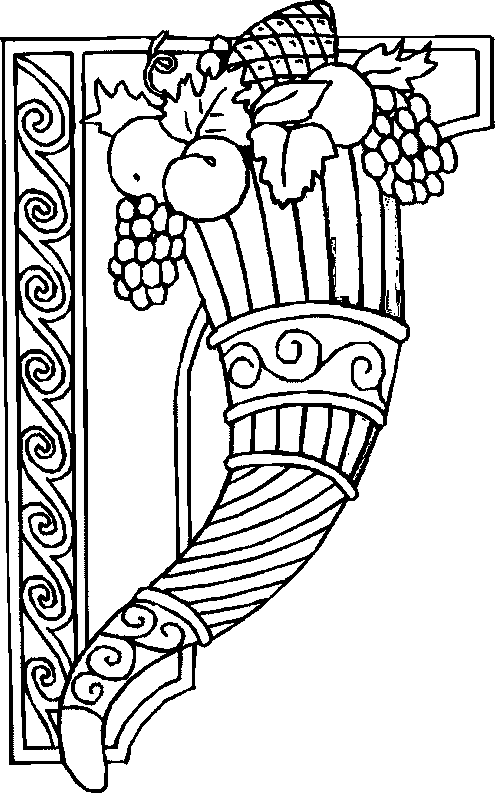 coloriage corne abondance 03