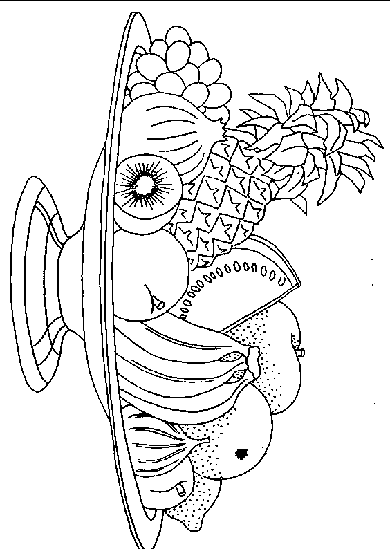 coloriage coupe de fruit 07