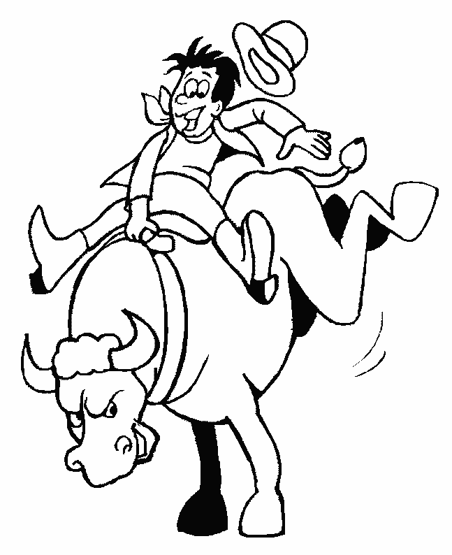 coloriage cowboy 62