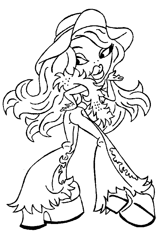 coloriage bratz 02