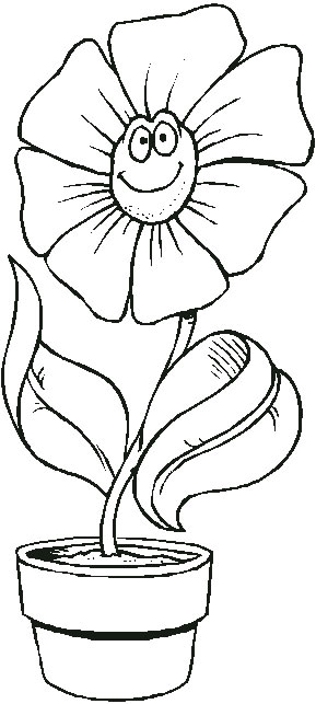coloriage fleur 09  Coloriage en ligne gratuit pour enfant