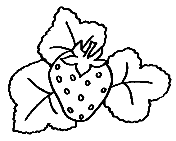 coloriage fraise 11