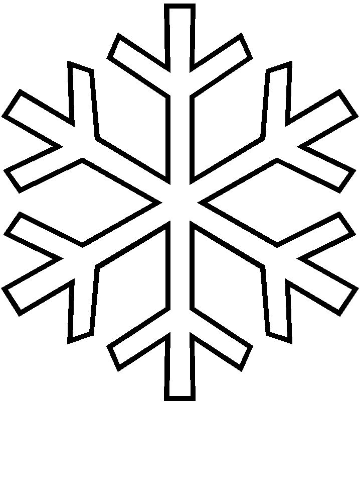 coloriage flocon de neige 01