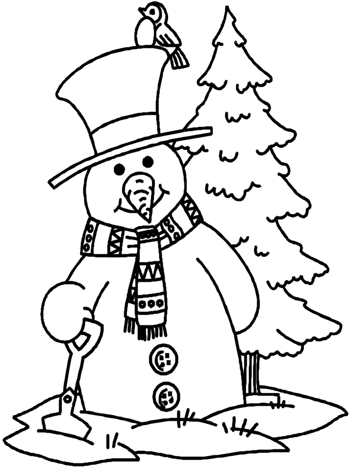 coloriage hiver glace neige 06