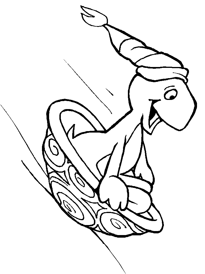 coloriage hiver glace neige 27