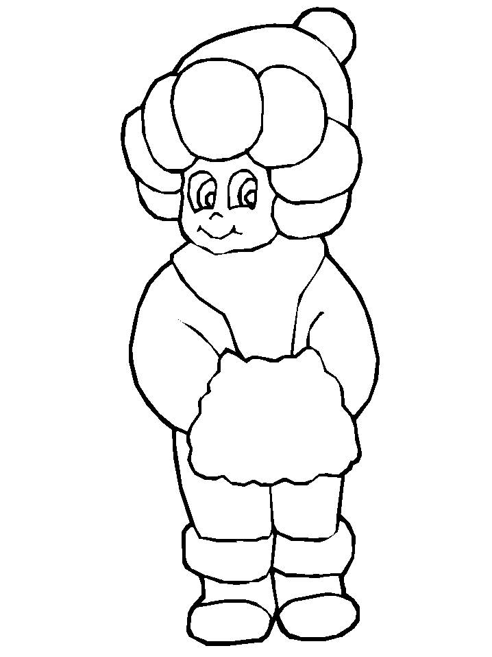 coloriage hiver glace neige 29