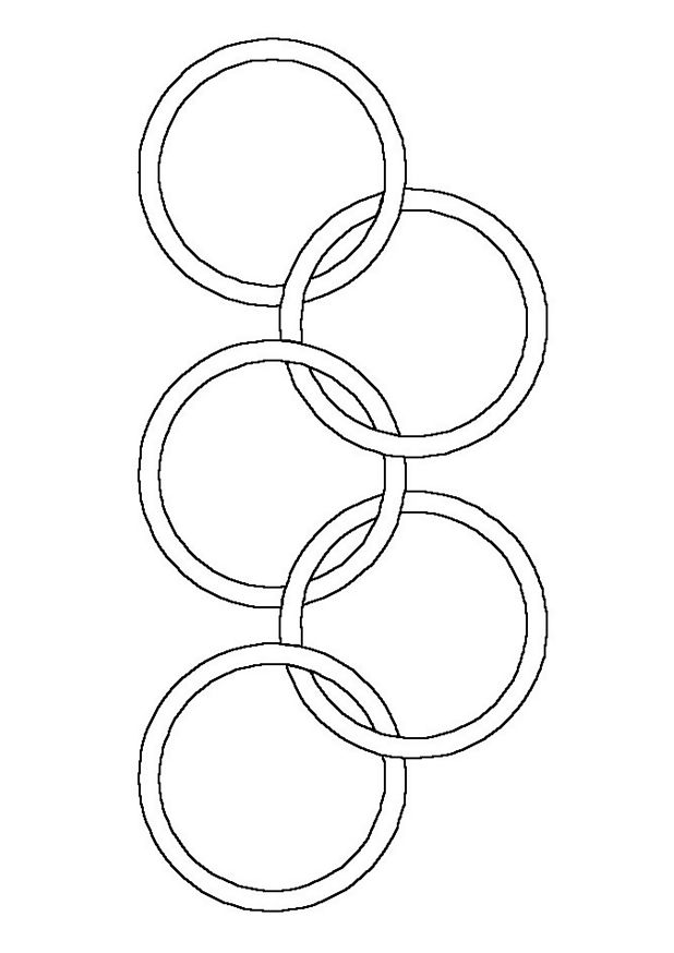 coloriage jeux olympique anneaux-olympiques 01
