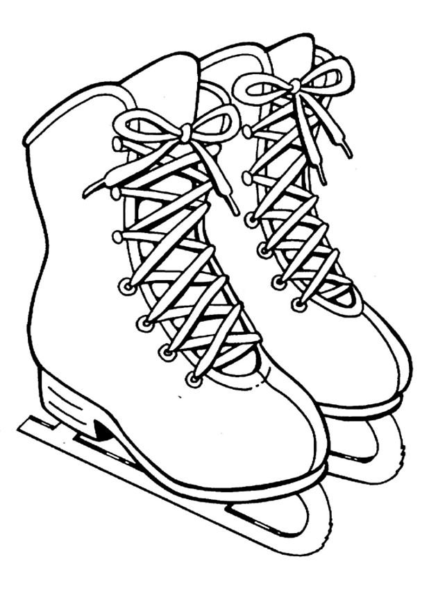 coloriage jeux olympique patins-glace 16