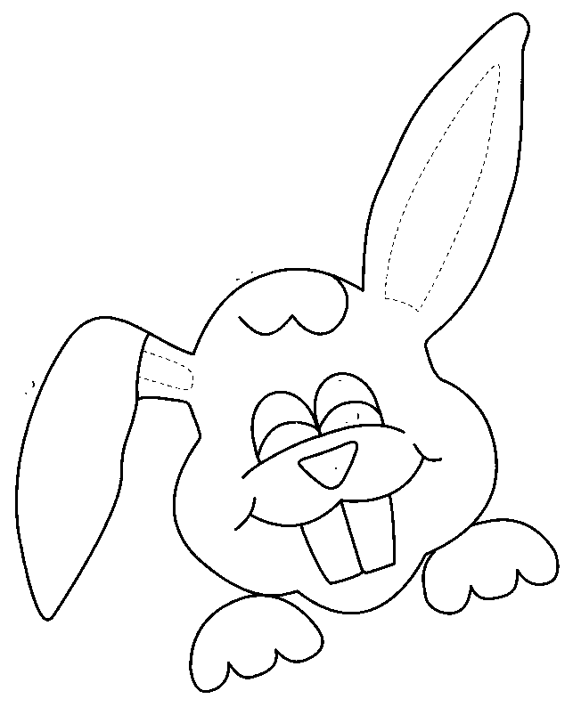 coloriage lapin 37