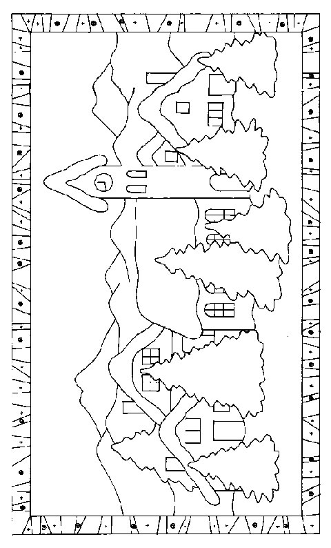 coloriage maison 10