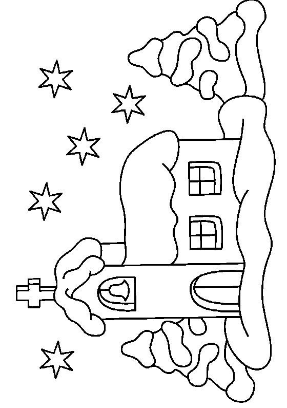 coloriage maison 15