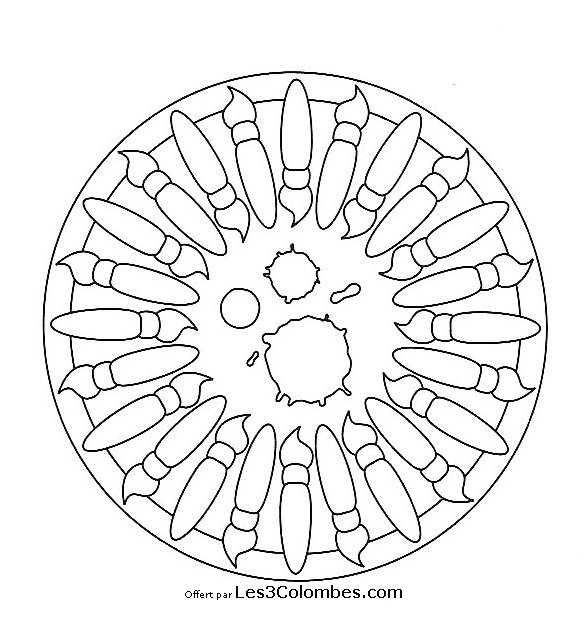 mandalas facile 55