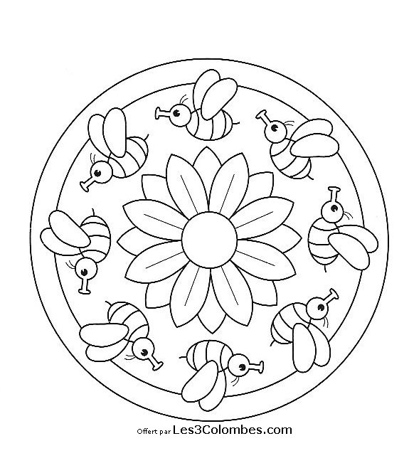 mandala facile 60