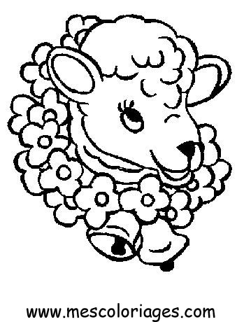 coloriage mouton 27
