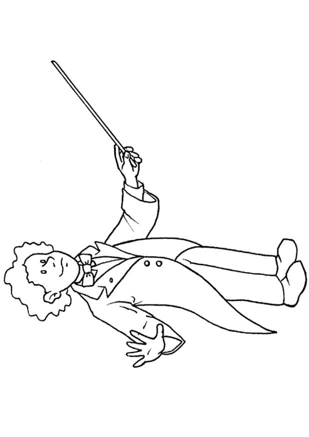 coloriage de musique chef-d-orchestre 01