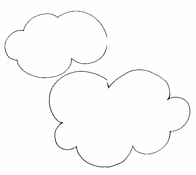 coloriage de nuage 01
