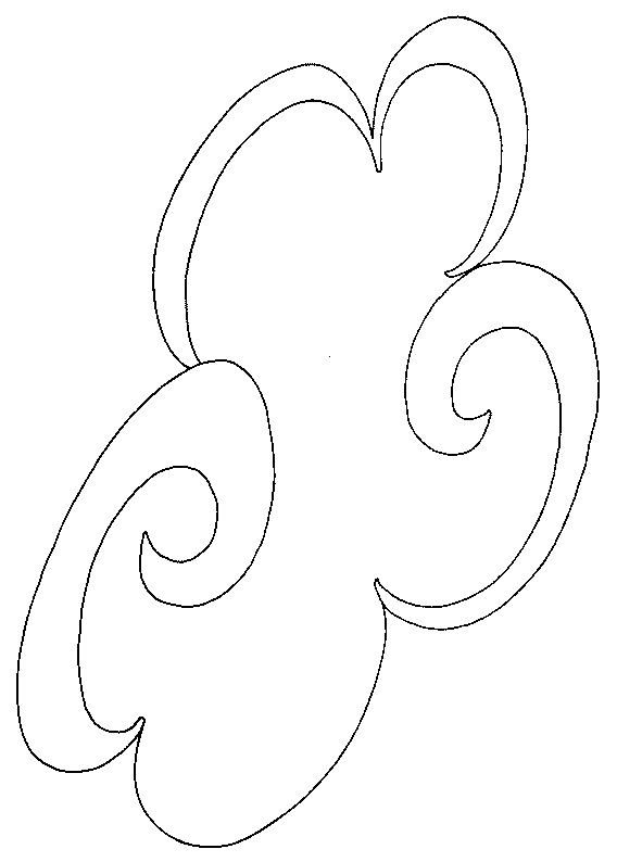 coloriage de nuage 05