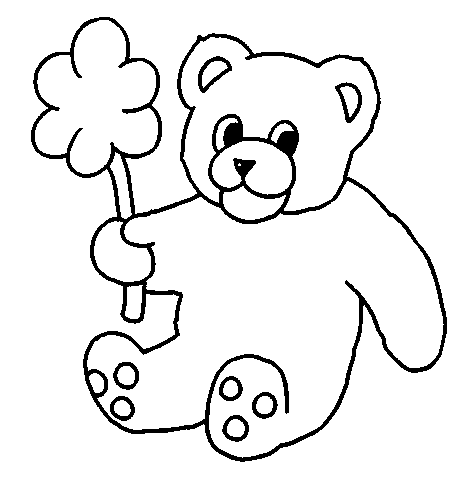 coloriage ours 02