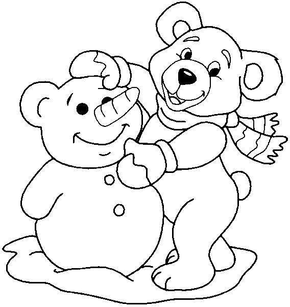 coloriage ours 06