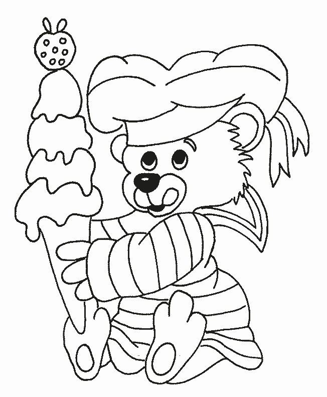 coloriage ours 17