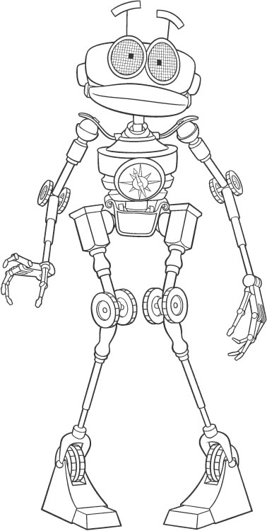 coloriage de planete 03